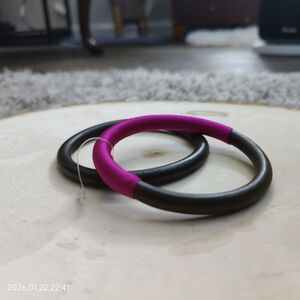 Pink and Brown Bangles